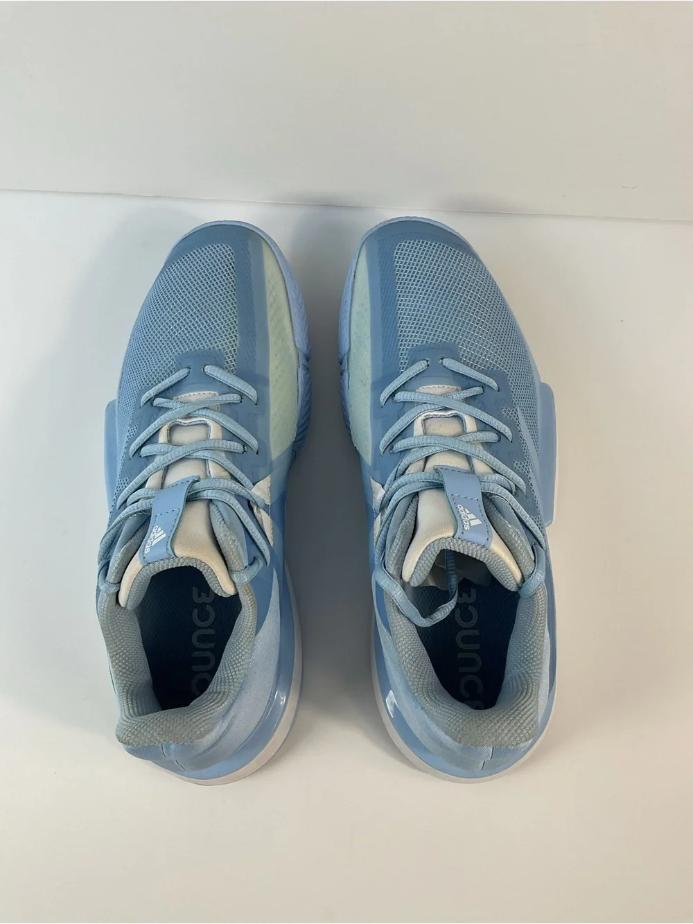 Adidas Men’s Size 8.5 Light Blue Athletic Training Gym Sneakers